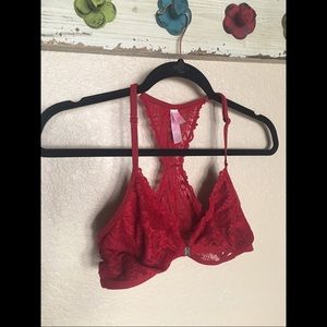 ‼️SOLD‼️ PINK Red&&Black Bralette